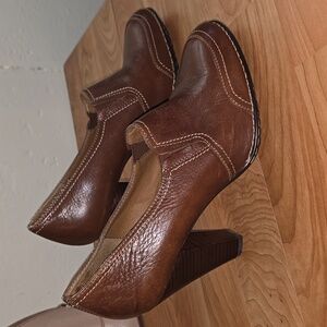 Sofft Brand Shoes - Brown with 4" heel